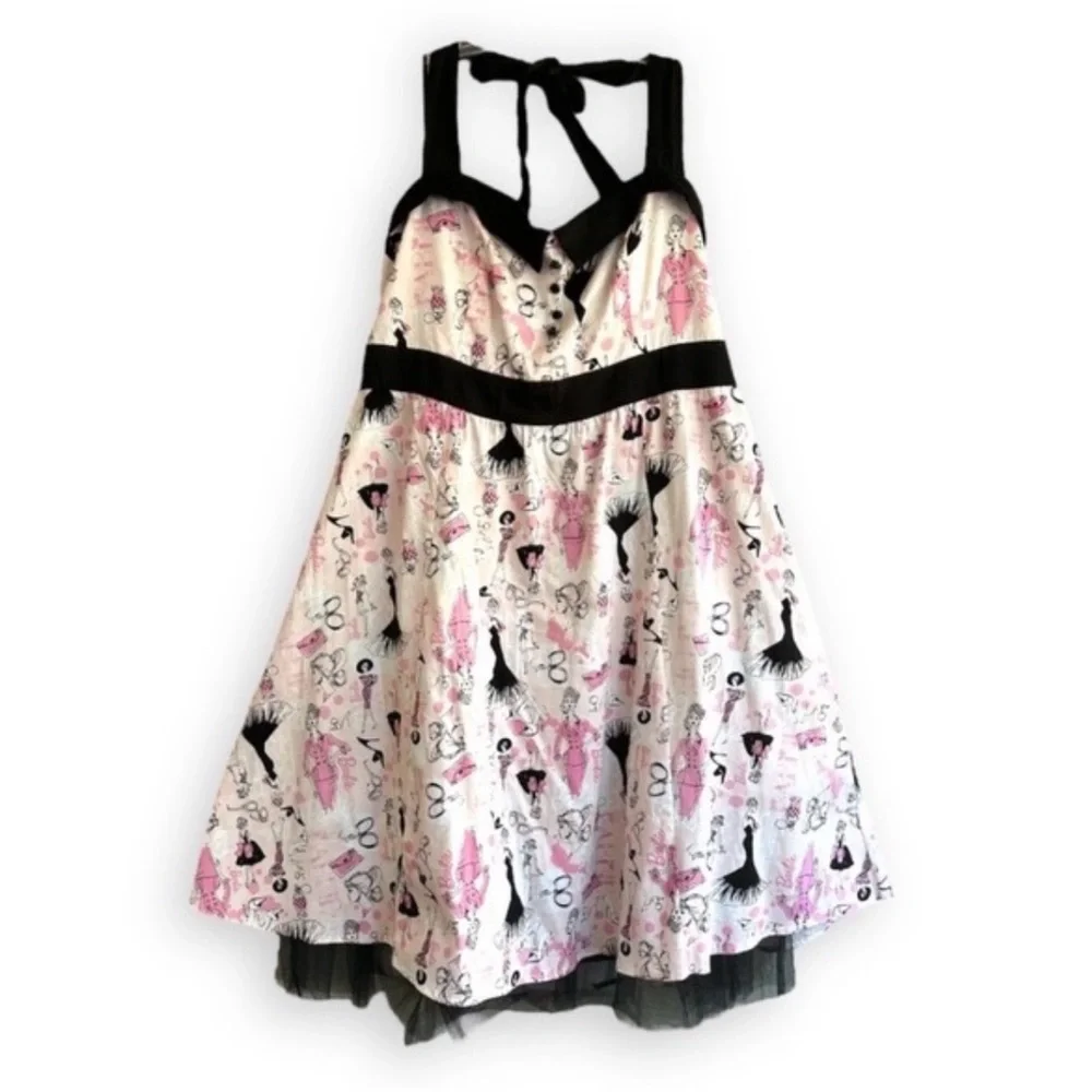 Pinup/Retro Barbie plus size Dress - Picture 1 of 4
